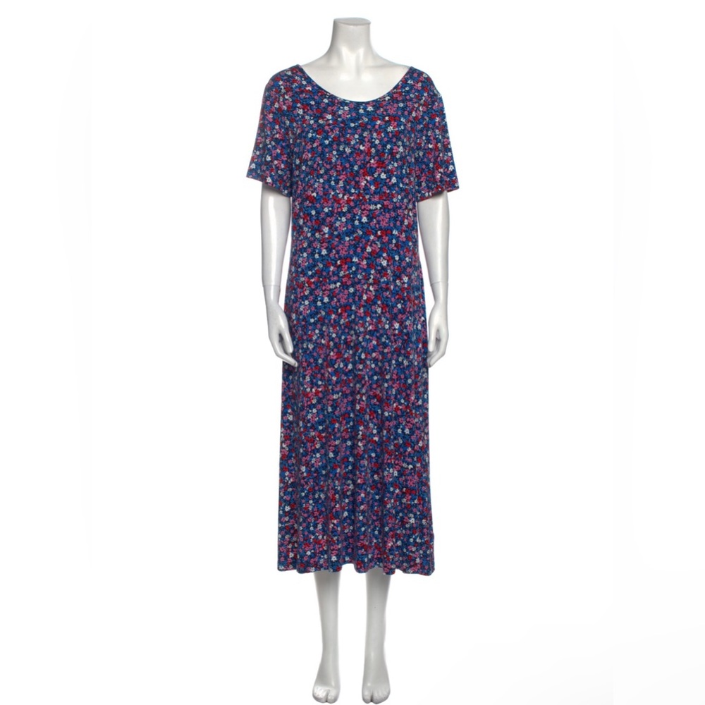 Draper James floral print midi length dress